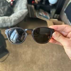 Oakley Chic Black and Brown Sunglasses